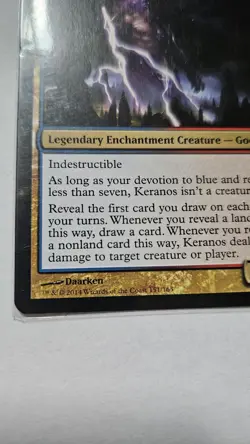 MTG - Keranos, God of Storms - Journey into Nyx - NM, English Magic - Image 3