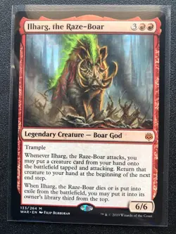 Ilharg, the Raze-Boar War of the Spa-- moderate played MTG - Magic the Gathering - Image 1