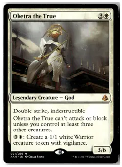MTG Oketra the True - Amonkhet Moderately Played English - Image 1