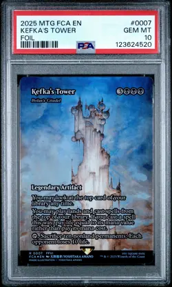 4520 Kefka's Tower 2025 Magic: The Gathering Final Fantasy FCA #0007 Foil PSA 10 - Image 1