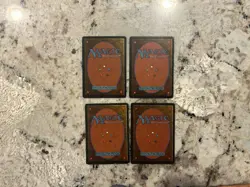 Mtg Dark Ritual x4 - Magic the Gathering Dark Ritual Playset Played-Hp - Image 2