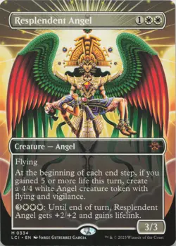 Resplendent Angel (Borderless) M The Lost Caverns of Ixalan 334 - LP MTG - Image 1