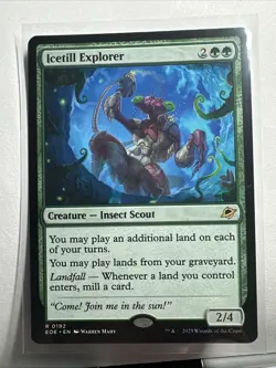 Icetill Explorer Edge of Eternities Magic: The Gathering Card Mint Condition - Image 1