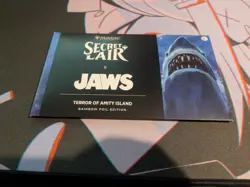 MTG Secret Lair x Jaws: Terror of Amity Island Rainbow Foil​ Edition - Image 1