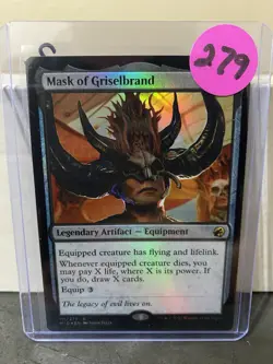 Mask of Griselbrand #111 (Foil) (LP) Midnight Hunt MID Magic MTG - Image 3