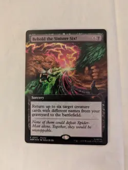 PAX 2025 Magic MTG Amazing Spider-Man Variant Promo Comic & Sinister Six Card - Image 2