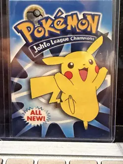 2001 Topps Pokemon Johto League Champions Checklist NNO - Image 1
