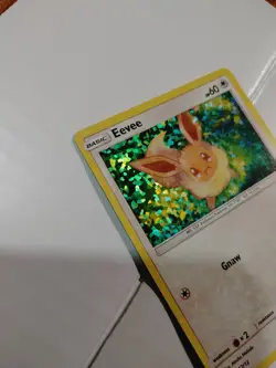 Pokemon Eevee TCG McDonald's Promo Card 12/12 Holo - Image 3