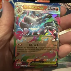 Mega Charizard Ex 013/094 Phantasmal Flames Pokemon Card - Image 1