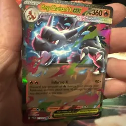 Mega Charizard Ex 013/094 Phantasmal Flames Pokemon Card - Image 3