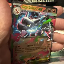 Mega Charizard Ex 013/094 Phantasmal Flames Pokemon Card - Image 4