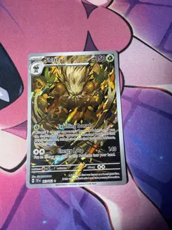 Pokemon TCG Shiftry 163/162 Illustration Rare, Temporal Forces - Image 1