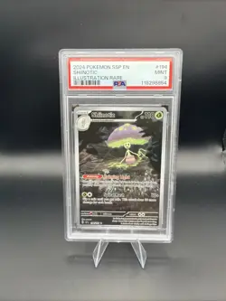 2024 Pokemon Surging Sparks EN Shiinotic Illustrations Rare #194/191 PSA MINT 8 - Image 1