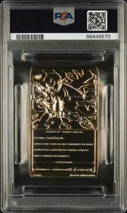 1999 BURGER KING POKEMON GOLD CARDS CHARIZARD PSA 8 - Image 2