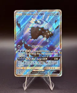 Pokemon Guardians Rising Wishiwashi GX Full Art 133/145 - Image 1