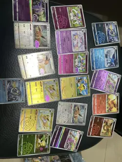 pokemon cards masterball lots 18 s.Chinese Vaporeon Espeon Flareon Sylveon J31 - Image 1