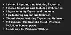 Pokemon Prismatic Evolutions Premium Figure Collection Presale 9/26 CONFIRMED ? - Image 5