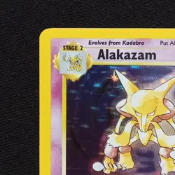 #1 Alakazam 1/102 Base Set Holo Pokemon Card TCG - Image 2