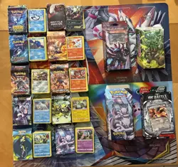 Vintage & Modern Pokemon Card Lot Theme Decks Mewtwo Darkrai Pikachu 30 Decks - Image 1