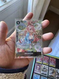 One piece card game tcg Shirahoshi (OP05-082) (V.4) (Alt Art) OP05-082 PRB01 - Image 2