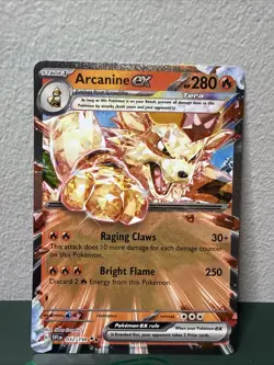 Arcanine ex 032/198 SV01: Scarlet & Violet Base Set NM Pokemon Card TCG - Image 1