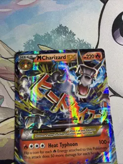 Pokemon Mega M Charizard EX Holo Ultra Rare Card 12/83 XY Generations - Image 3