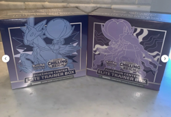 Pokemon Center Exclusive Chilling Reign Error Elite Trainer Box ETB Set of 2 ✅✅✅ - Image 1