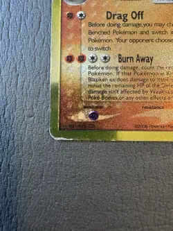 Pokemon TCG Blaziken EX Holo Ultra Rare Card 90/100 - Read Description - Image 5
