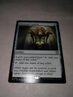 1x Chromatic Lantern MTG Outlaws of Thunder junction Rare NM - Magic Card - Image 1
