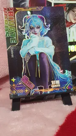 Goddess Story CHARMIN HEAVENLY KINGDOM SSR GANYU GENSHIN IMPACT ANIME WAIFU CARD - Image 1