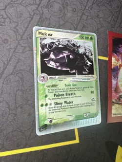 Pokemon Card Muk ex 96/97 Ex Dragon Ultra Rare Holo 206💎NM💎 - Image 2