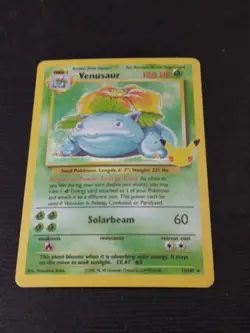 Pokemon TCG Venusaur Holo Rare Card 15/102 Celebrations 25th Anniversary - Image 2
