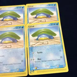 Lotad 67/100 Ex Sandstorm Pokemon Card E Series Common Non-Holo 4 - Image 2
