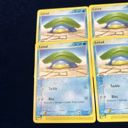 Lotad 67/100 Ex Sandstorm Pokemon Card E Series Common Non-Holo 4 - Image 3