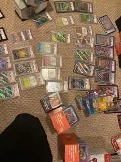 Pokemon Card Collection with Binder With Including Some Very High Valued Cards - Image 4