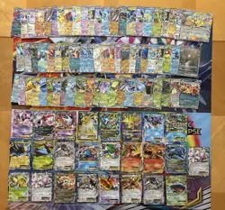 Pokemon Card Lot Full Art Alt Art Fire Lugia Charizard Gengar Blastoise 97 Cards - Image 1