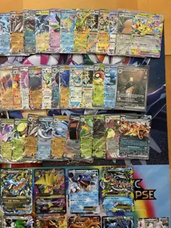 Pokemon Card Lot Full Art Alt Art Fire Lugia Charizard Gengar Blastoise 97 Cards - Image 4
