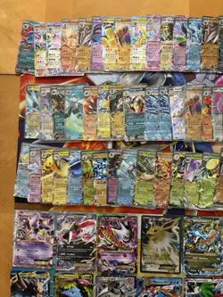 Pokemon Card Lot Full Art Alt Art Fire Lugia Charizard Gengar Blastoise 97 Cards - Image 5