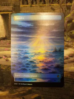 Tundra FOIL Original Dual Land Proxy Playtest Card Custom Fantasy Art Design - Image 5