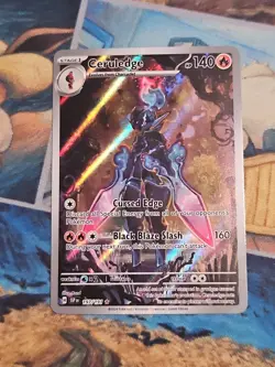 Pokemon TCG Ceruledge 197/191 IR Sv08: Surging Sparks Holo Card Mint Condition - Image 1