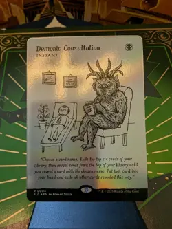 Dominic Consultation Secret Lair Encyclopedia of Magic NM CARD - Image 1