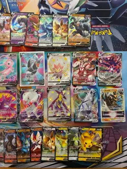 Pokemon Card Lot Full Art Alt Art Fire Mew Eevee Houndoom Pikachu NM/LP 39 Cards - Image 2