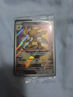 Mega Evolution Pokemon Center Alakzam Promo Card 009 Sealed - Image 1