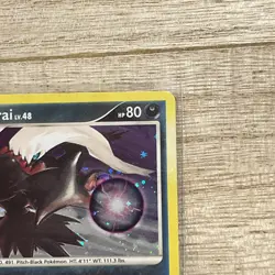 Pokemon Darkrai Holo Rare 3/100 Majestic Dawn Card MP/LP - Image 3