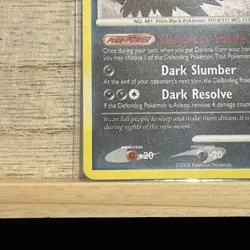 Pokemon Darkrai Holo Rare 3/100 Majestic Dawn Card MP/LP - Image 5
