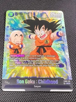 Son Goku : Childhood FB06-119 [Rivals Clash] Secret Rare Dragon Ball Card - NM - Image 2
