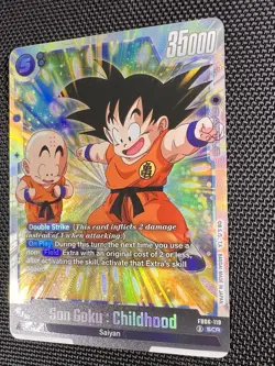 Son Goku : Childhood FB06-119 [Rivals Clash] Secret Rare Dragon Ball Card - NM - Image 4
