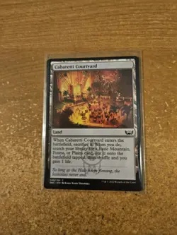 MAGIC THE GATHERING STREETS OF NEW CAPENNA CABARETTI COURTYARD LIGHTLY PLAYED - Image 1