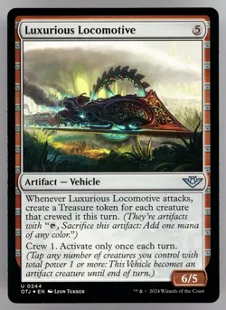 Luxurious Locomotive Outlaws of Thunder Junction Foil - Image 1