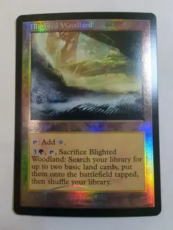 1 x Blighted Woodland - Foil - Time Spiral Remastered - NM-Mint - MTG - Image 1